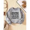 Kids Sweatshirt Round Neck Pullover Sweatshirt with Creative Lettering, Holiday Gift, Casual Comfortable Kids' Outdoor Fashion Sweatshirt