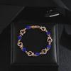 European and American Heart-Shaped Crystal Zircon Rhinestone Bracelet with Diamonds