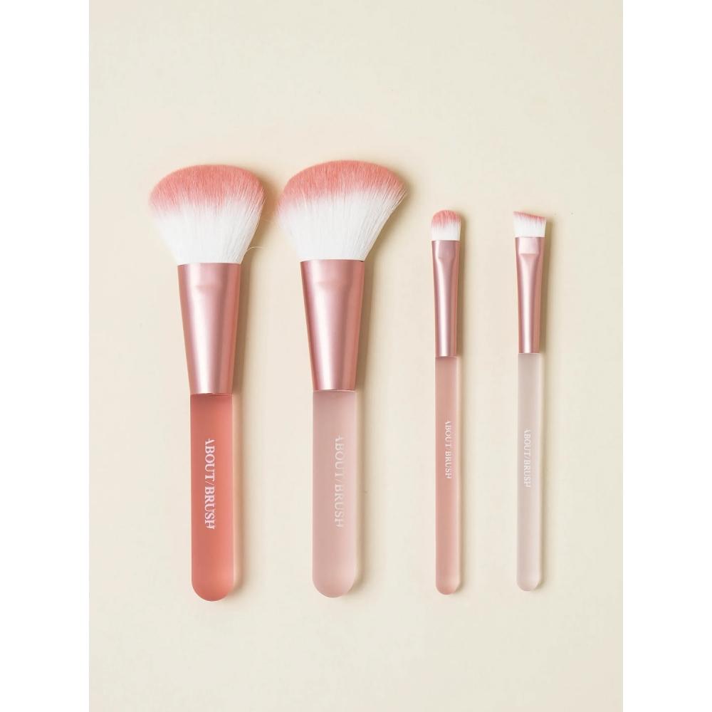 

Daiso Spring Flower Makeup Brush Set Of 4