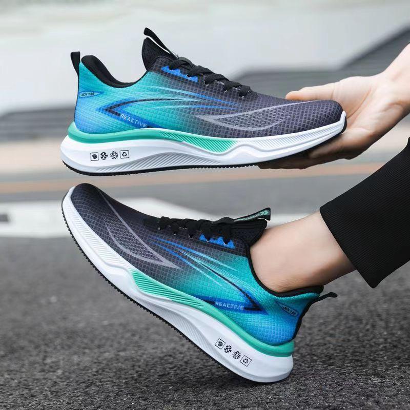 

[Source Factory] Популярная мужская обувь 2025 года, новая весенняя сетчатая дышащая сверхлегкая спортивная обувь с мягкой подошвой 39 чёрный