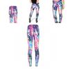 Stylish Cross-border Women's Nine-point Leggings With High Elasticity And 3d Print Design For A Perfect Fit