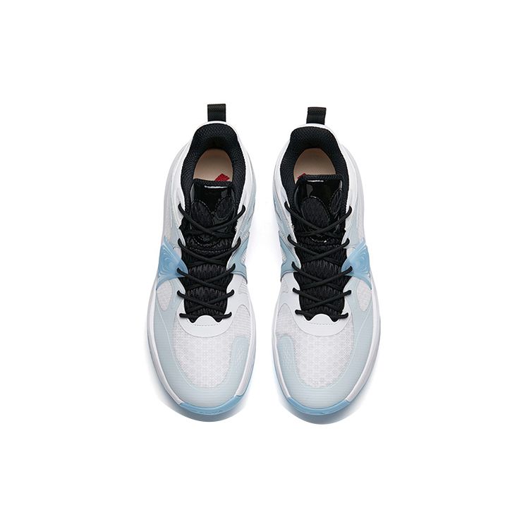 Anta Men's Wind Cave 3 Basketball Shoes White Blue Black 112231605-1