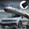 4 Pack Windshield Wiper Blades Refills, DIY Adjustable Windscreen Wiper Rubber Strips, Frameless Window Boneless Ert Silicone Strips, Universal For