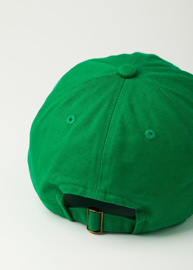 Moningkeopileonkeulleob Coffee Round Logo Ball Cap Green
