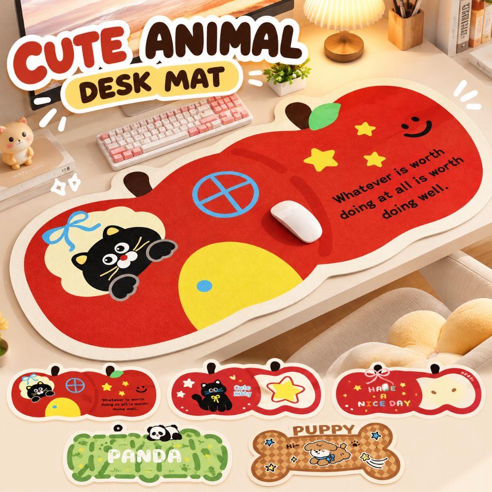 Cartoon Pattern Rubber Mouse Pad Large Size Computer Desk Protector New Keyboard Mice Mat Home