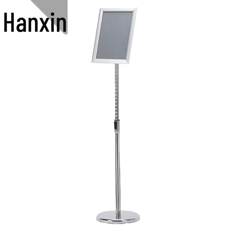 Hanxin Stainless Steel Floor Standing Display Sign Holder