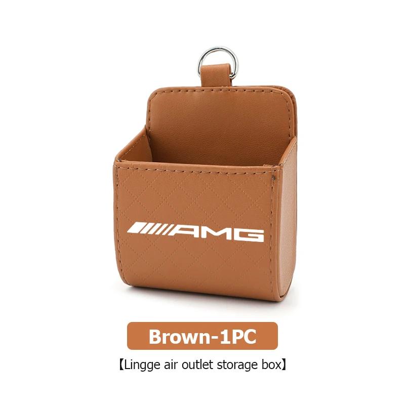 

Universal Car Air Vent Organizer Box Storage Bag Phone Holder For Mercedes Benz AMG C180 C300 W124 W176 W177 C200 C260 GLC CLE