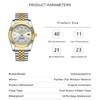 POEDAGAR Luxury Sport Wrist Watch For Man Waterproof Luminous Date Men Quartz Watch Stainless Steel Male Clock