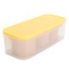Silicone   Tray Easy Release Hollow Cylinder  s Maker with Spill Resistant Removable Lid Bin for   Ice Drink Cocktail