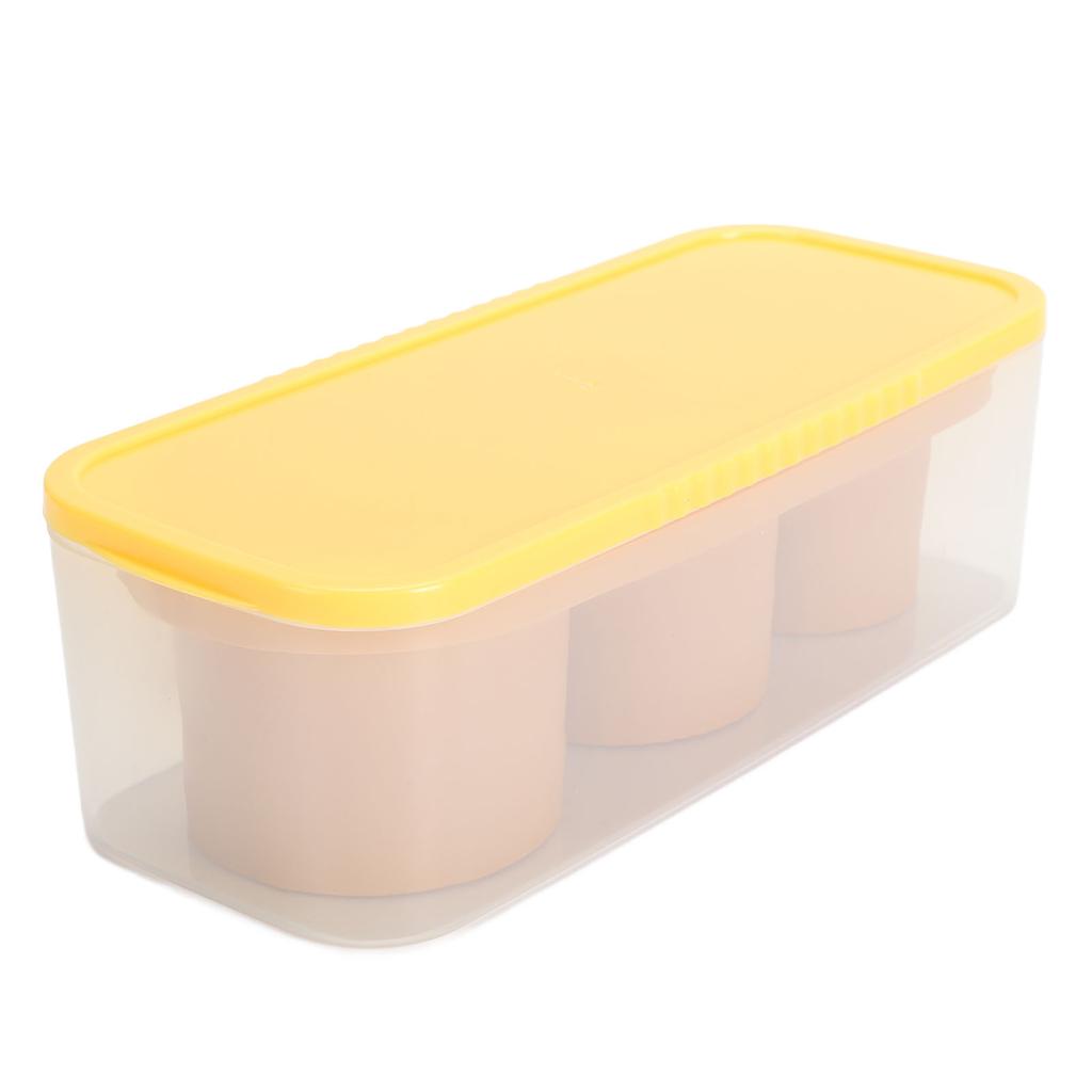 Silicone Tray Easy Release Hollow Cylinder s Maker with Spill Resistant Removable Lid Bin for Ice Drink Cocktail