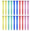 20Pcs Reusable Cable Ties Straps Adjustable Cord Organizer  Elastic Silicone Cord Keeper for Bundling and Organizing