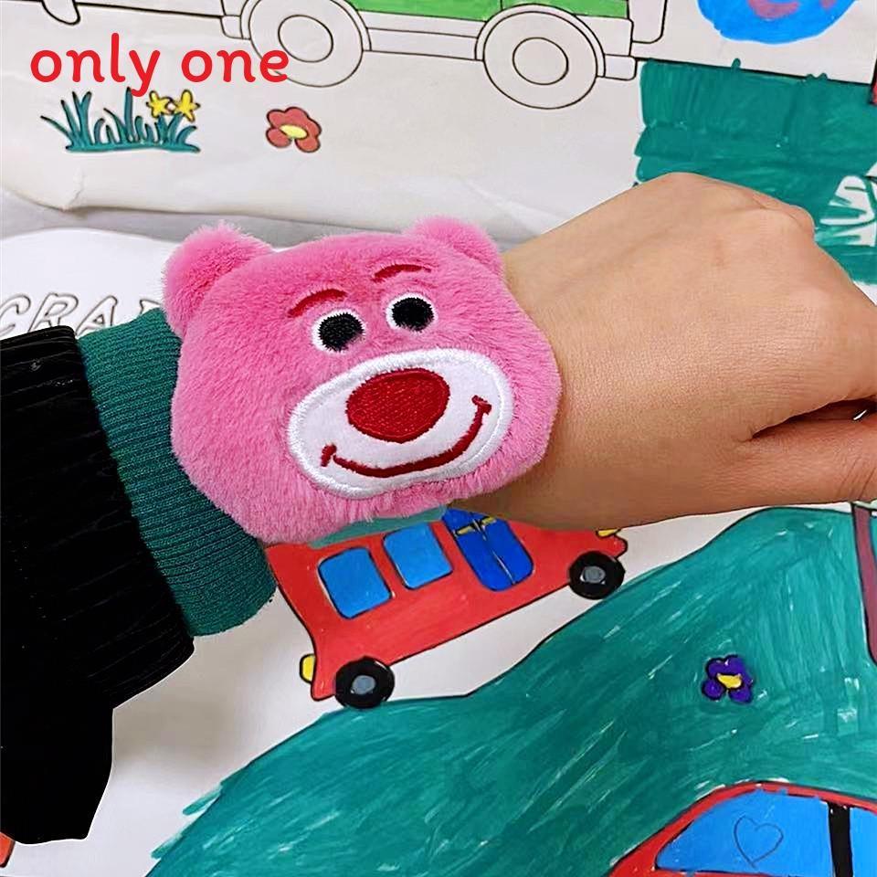 Cloud Plush Cartoon Kids Wrist Wrap With Custom Design For Creative Birthday Gifts