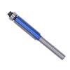 Blue Chamfer End Mill Professional Robust Stable   Trimming Milling Cutter Bit for Woodworking 6mm Shank