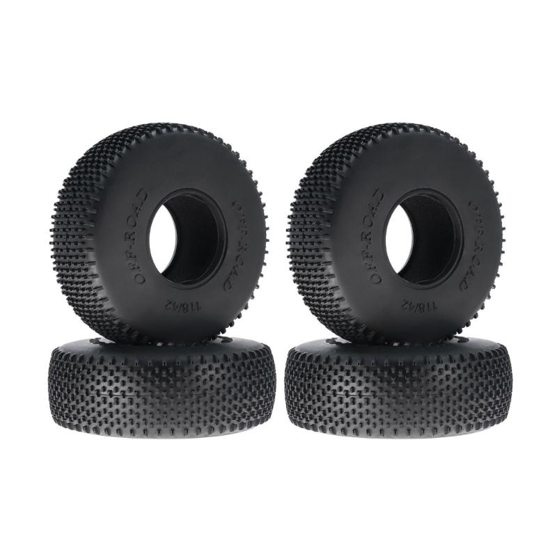 

1/10 Wheel Tires Rubber Wheel Supplies for Car Toy Remote Control Crawlers Model Car Rubber Wheel Parts 1