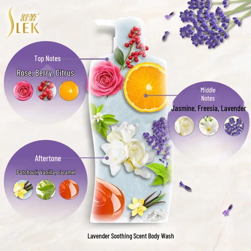 ShuLei Lavender Soothing Shower Gel