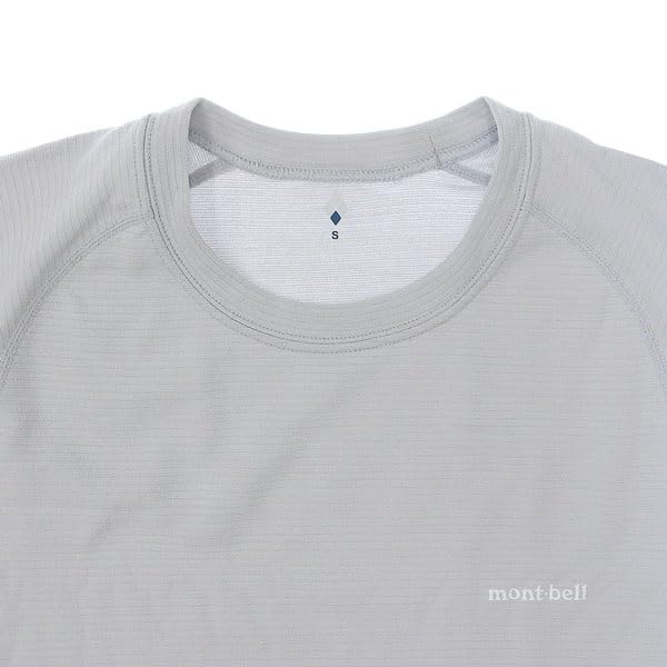 Geoline Round Neck Shirt 1107704 Gray [Montbell] Men's M.W. (Light (LGY)/XL)
