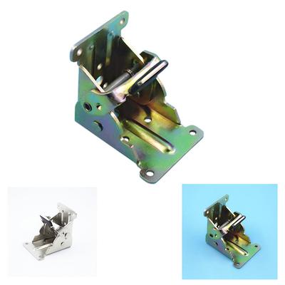90 Degrees Self-locking Folding Hinge Table Lift Support Connection Cabinet Hinges Furniture Hardware