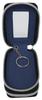 MOOMIN Key Smart Key Double Zipper Round Carabiner Popular Little My NV Double Case, Compatible, Zipper, Hook, Keychain, Character, Design, Pocket,