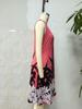 2025 European & American Sleeveless Round Neck Printed Dress for Women