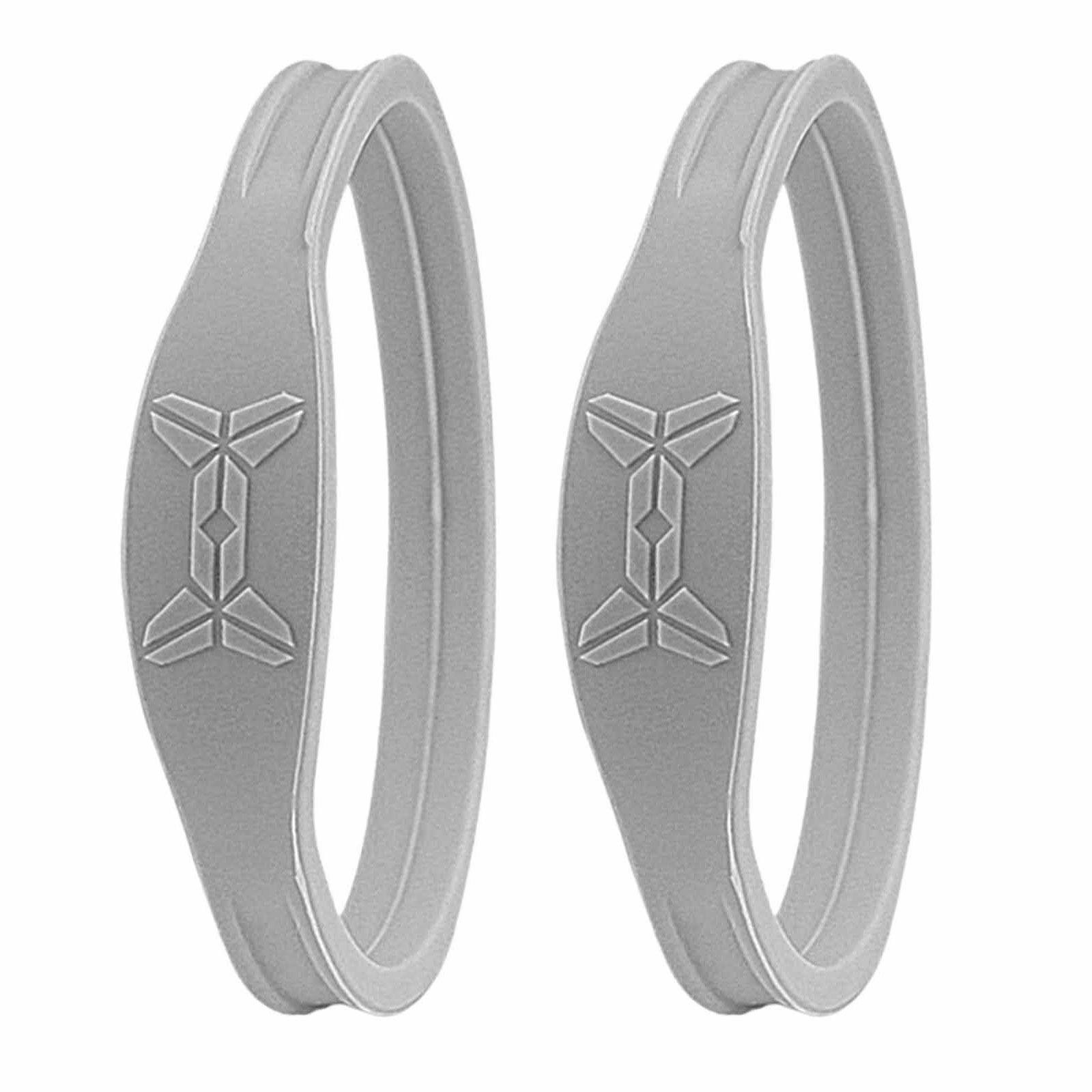 

2Pieces Patella Tendon Knee Brace Silicone Patella Knee Support for Baseball Basketball Soccer Cycling Hiking Workout сірий