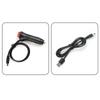 1 a 2/4 Luz de Neón para Coche Luz de Pie LED Retroiluminación Interior Encendedor de Cigarrillos Lámpara de Atmósfera USB Lámpara Decorativa para Coche