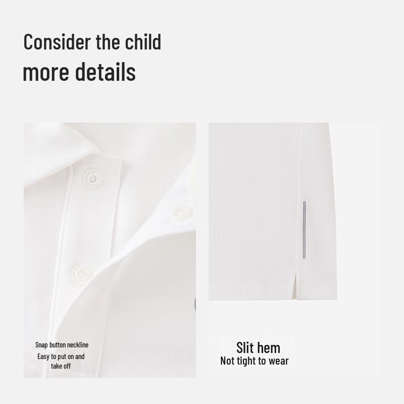 YEEHOO Kids' Cool-Touch Short Sleeve Polo T-shirt