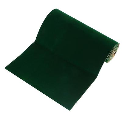 4,85 Pieds 7,87 Pouces Feutre Auto-adhésif Velours Vert Auto-adhésif Rouleau Doublure de Tiroir Velours Peel Stick Doublure