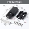 Sturdy ABS Portable Magnetic Push To Open Cabinet Hardwares Accessory for Hide Door and Drawers In Elegant Color
