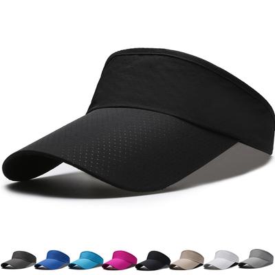 Sun Visor Hat Women Caps Sports Quick Dry Sun Hats Visor Sport Empty Top Suncreen Visors Summer Hats For Women Men Beach Sun Hat