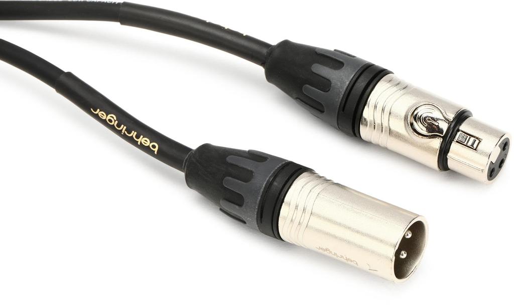 Behringer GMC600 XLR Female To XLR Male Microphone Cable Feet - 19.7