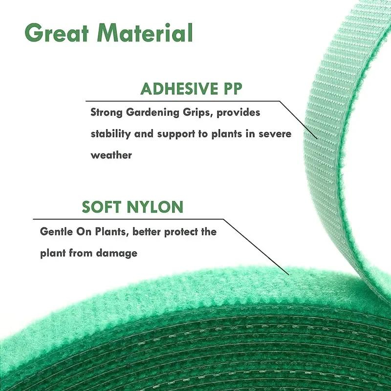 2M Home Garden Accessories Green Garden Pots & Planters Twine Plant Support Outdoor Decors Straps Nylon Bandage Bamboo Rattan