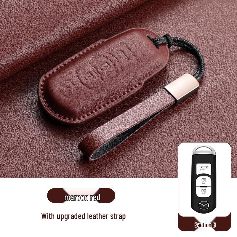 Mazda Key Case for CX5, Atenza, Mazda 6, CX3, CX8, CX30 Models