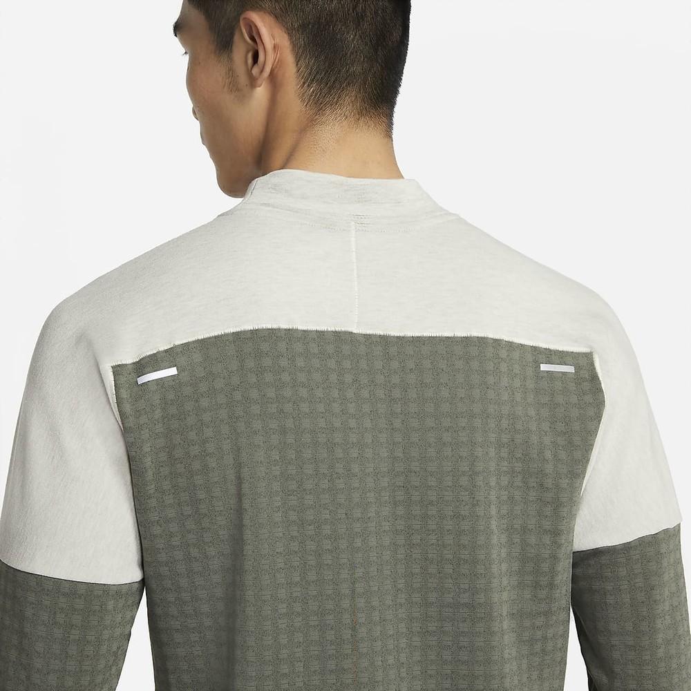 Nike Fleece Warm Quick-Dry Breathable Fitness Shirt Men Tops Green CU7875-380