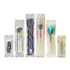 100 PCS  Holographic Cosmetics Lip Sticks Zip Lock Bag Reusable Use Bag for Brow Powder,brow Pencil,eyeshadow,liquid Eye Line