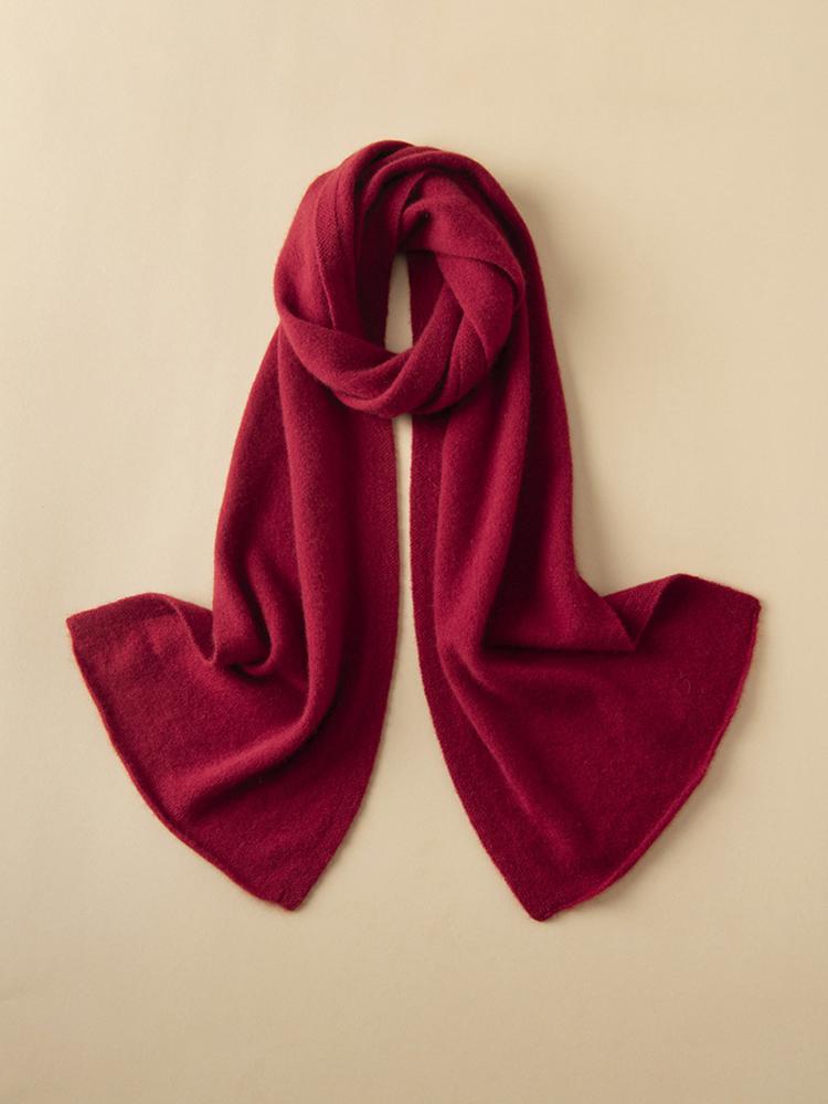 Spring 100% Cashmere Scarf Basic Solid Colors Scarves Shawl Cashmere Women Must Have Light Outer Wraps Autumn 160*25cm