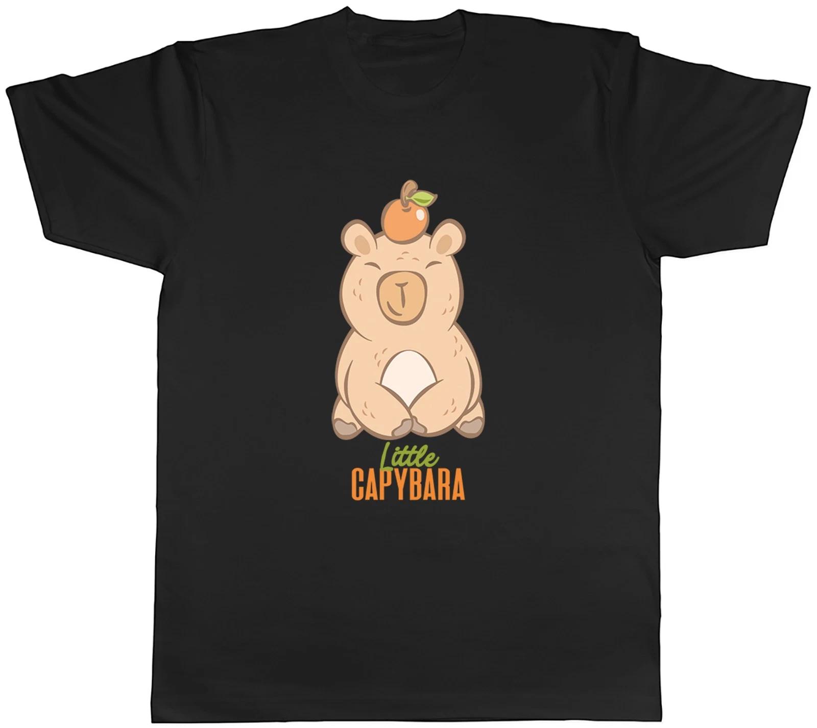 Little Capybara Mens T-Shirt Tee Gift Top XXL