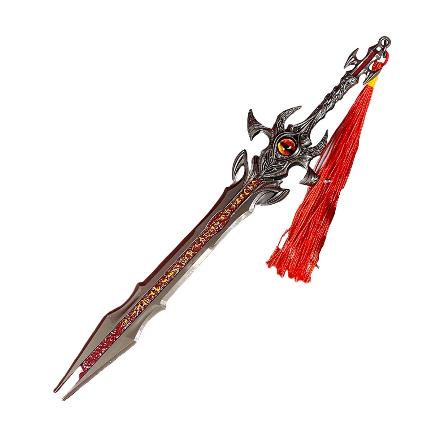 

8,6-дюймовая Металлическая Континентальная Катана Реального Размера Японская Катана Стальной Меч Дамасский Меч Оригинальная Самурайская Сабля Игрушка Подарок серебряный