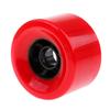 Street Wheel for Skateboards PU Skateboard Cruiser Wheel Replacement Longboards Wheels with Bearings, Soft Cruiser Wheel