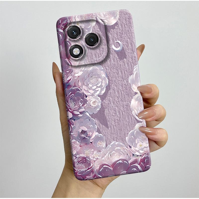 

Pretty Butterfly Flowers Cover For Honor 400 Lite Casing ABR-NX1 For Honor 400 Honor400 Lite 5G Silicone Back Covers Case Bumper Honor 400 Lite