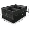 2026 New Hot Fashion 1pcs Trunk Cargo Organizer Folding Caddy Storage Collapse Bag Bin for Car Truck SUV
