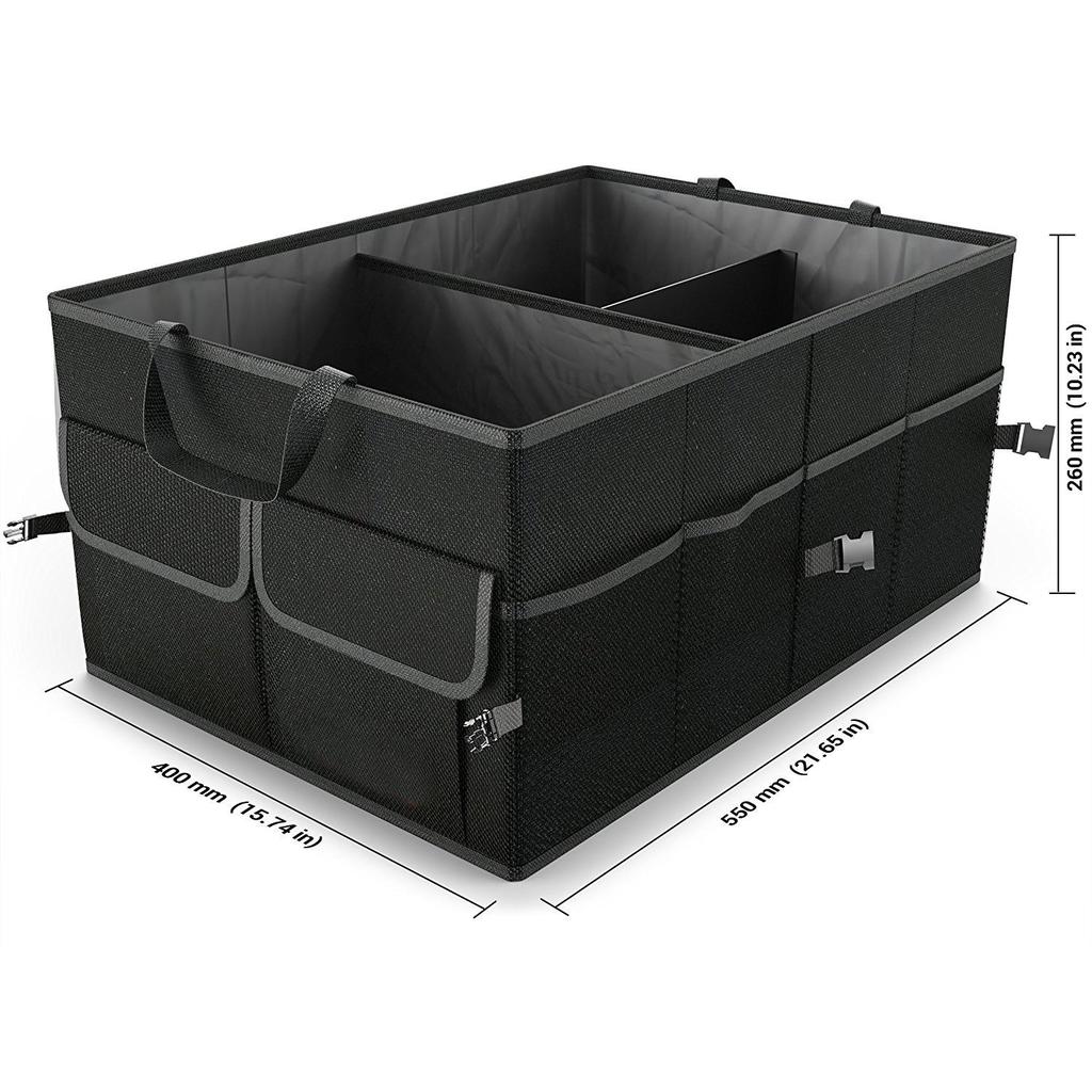2026 New Hot Fashion 1pcs Trunk Cargo Organizer Folding Caddy Storage Collapse Bag Bin for Car Truck SUV