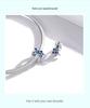 S925 Silver Blue Butterfly Beads - Romantic Spring DIY Accessory SCC1731