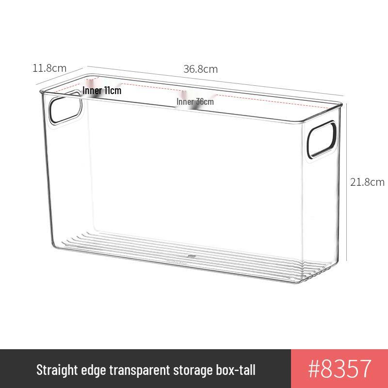 Cajón de Escritorio Transparente de Acrílico con Divisor