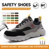 Men's Ultra-light Fashionable Safety Work Shoes - Anti-smash & Anti-puncture
