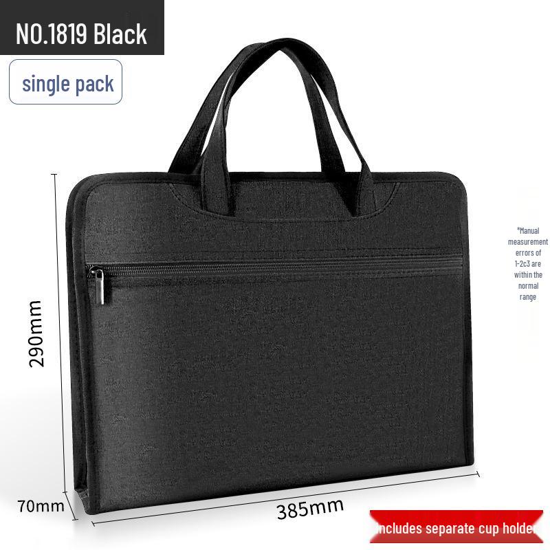 Oxford Cloth Waterproof Briefcase for Documents and Cigarettes