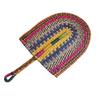 Seaweed Weaving Fan Nordic Hand Woven Africans Elements Fans Portable Sturdy Handheld Straw Fan For Party Wall Decoration