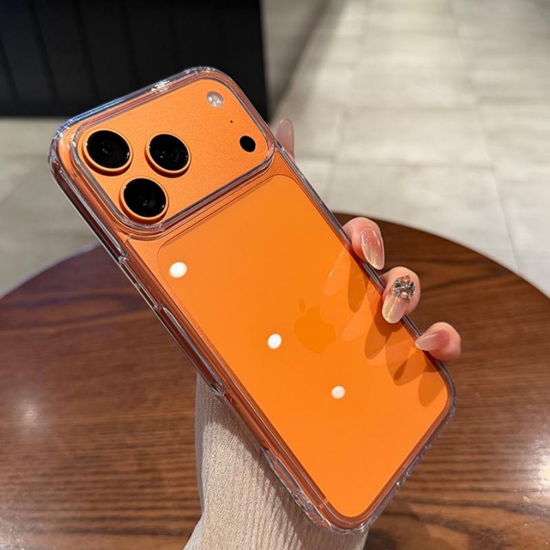 Luxury Transparent Soft Acrylic Phone Case For iPhone 17 16 15 14 13 12 11 Pro Max XS X XR 7 8 Plus Mini Shockproof Bumper Cover