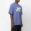 WE11DONE T-Shirts Unisex Marine Blue Crew Neck Moderate Straight Fit WD-TT1-22-630-U-NV