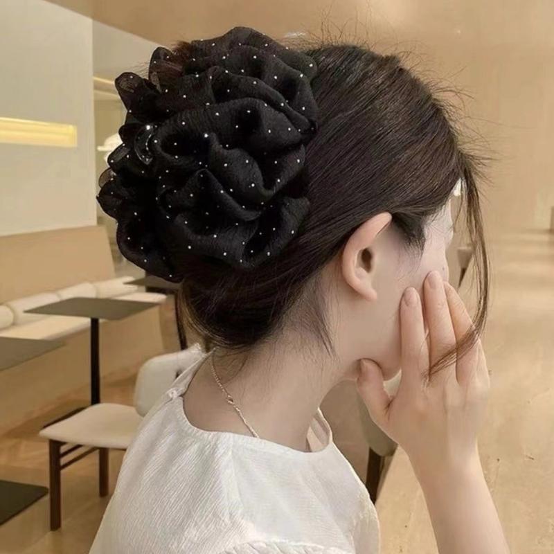 Hair Clips for Women Bowknot Hair Claw Clips for Thin Thick Hair Anti Slip Hair Accessories Strong Hold Jaw Clips Gifts