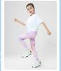 Girls' Lightweight Sun Protection Sports Suit - Short Sleeve Top & Elastic Yoga Shark Pants